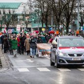 Bregenz: Protestmärsche behindern Verkehr
