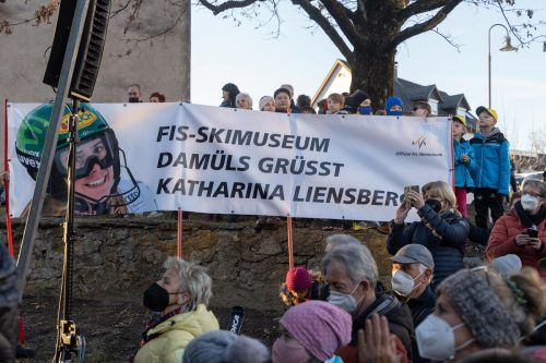 Auch Fans aus dem Bregenzerwald sind nach Göfis gekommen. VN/Stiplovsek