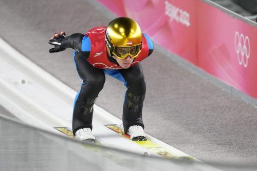 Auf Stefan Kraft wartet die erste von wohl vier Chancen auf eine Medaille. ap