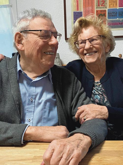 Aus Freundschaft wurde Liebe: Ida Walch und Rudolf Adlassnigg.