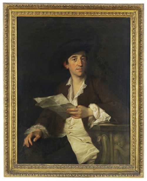Bild von Angelika Kauffmann: „Konsul Isaac Jamineau“.  Stadt Bregenz