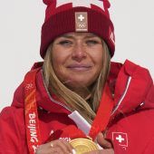 Suter schnappte Goggia das Gold weg