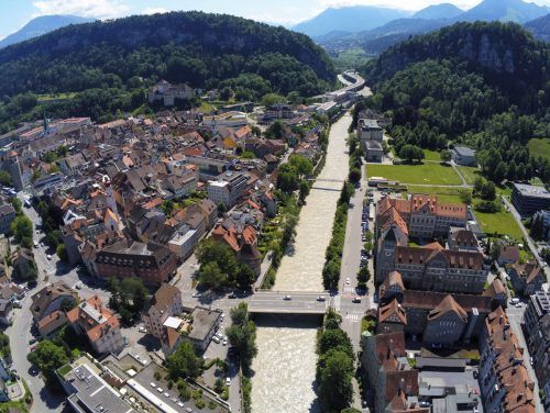 Die Ill als Lebensquelle und Gefahr ist das Thema eines Rundganges in Feldkirch. VN/Lerch