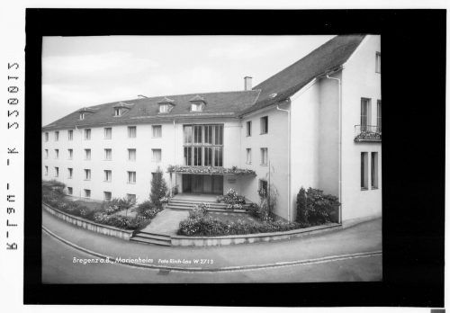 Das Marienheim Bregenz 1959.
Sammlung Risch-Lau, Vlbg. Landesbibliothek