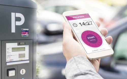 Mit der App kann man die gewünschte Parkzeit eintragen. Darko todorovic