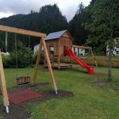 Neuer Kinderspielplatz im Almwasserpark