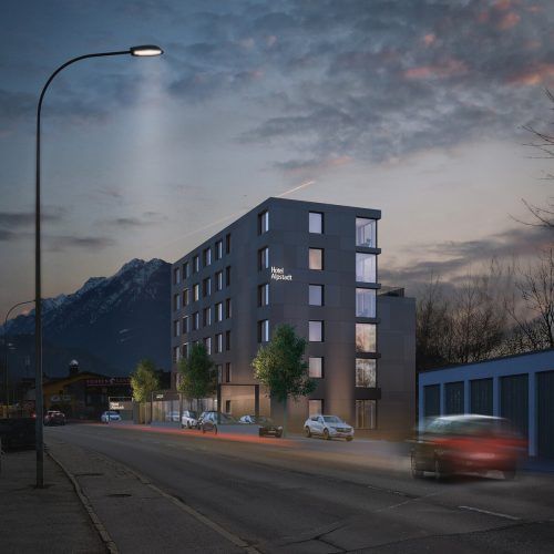 Dialog mit der Eigentümerfamilie Wilfinger im neuen Hotel Alpstadt. winder