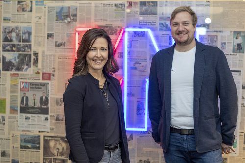 Diana Panzirsch und Wolfgang Heller leiten das Sozialunternehmen Sindbad.  VN/Paulitsch