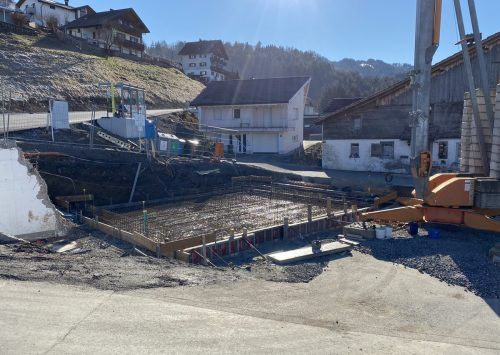 Ein wichtiges Projekt 2021 war der Neubau der Feuerwehrremise. 