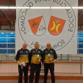 BC-Hard-Trio bei Topturnier am Podest