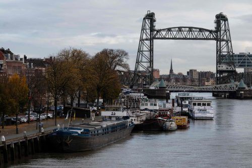 Die Koningshaven-Brücke steht unter Denkmalschutz.  AFP