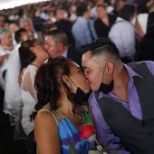 Massenhochzeit mit mehr als 660 Paaren
