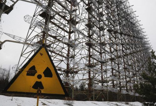 Die russische Armee hat die Kontrolle über Tschernobyl übernommen. AP