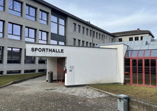 Die Turnhalle der Götzner Musikmittelschule wird einer Generalsanierung unterzogen.  MIMA