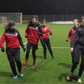 Training in Lauterach, spielen in Dornbirn