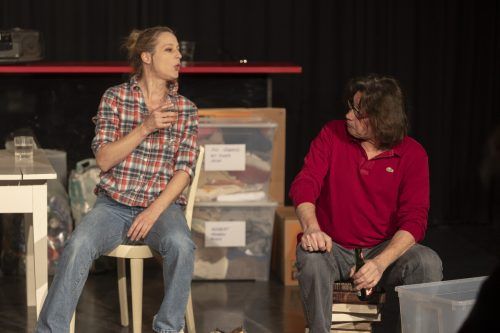 Das in Graz uraufgeführte Stück „Die Vertriebenen“ hatte das Bregenzer Theater Kosmos ins Programm genommen. VN/Paulitsch