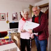 Närrische Päckchen geschnürt