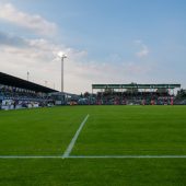 Noch zwickt das Flutlicht auf dem Weg der Lustenauer Austria in die Bundesliga. »C3