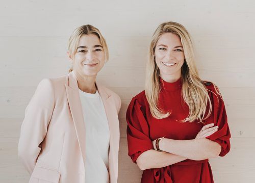 Eigentümerin Susanne Kaufmann und Direktorin Stephanie Rist.  a.Lamprecht