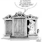 Im Beichtstuhl!