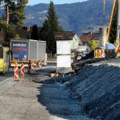 Busspur Höchst-Brugg nimmt Gestalt an