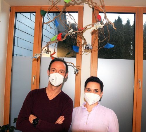 Für Pflegeleiter Martin Waldner und Julia Moosmann ist die Arbeit in der Therapiestation Lukasfeld eine Art Berufung.  Stiftung Maria Ebene