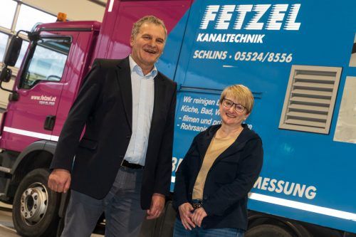 Gehen zukünftig gemeinsame Wege: Josef Helbok und Annemarie Fetzel.  Helbok/Stiplovsek