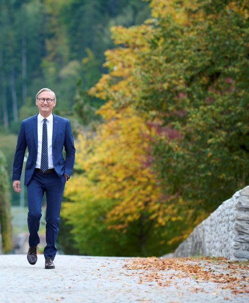 Gerhard Hamel, Vorstandschef der Volksbank Vorarlberg.  vb/Hagen