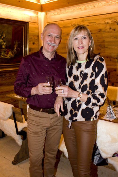 Helmut und Barbara Greif genossen den Abend.