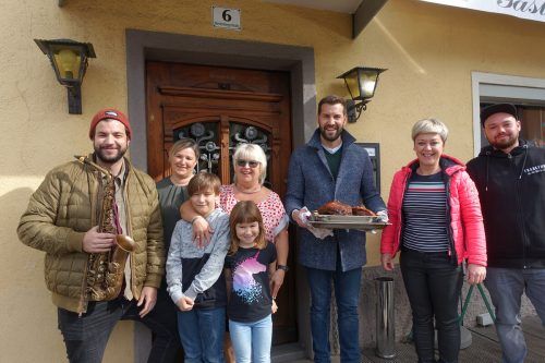 In Bludenz war der Bürgermeister als Bratendieb unterwegs.  Stadt