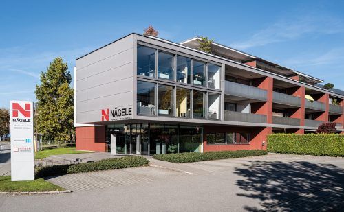 In der Firmenzentrale von Nägele Wohn- und Projektbau in Sulz arbeiten insgesamt 23 Mitarbeitende durchschnittlich seit 16 Jahren. FA