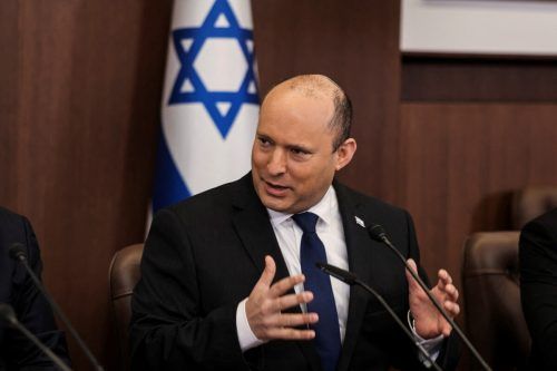 Israels Regierungschef Bennett reiste in das Golfkönigreich.  Reuters