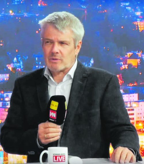 Landessanitätsdirektor Wolfgang Grabher war Gast bei Vorarlberg LIVE.