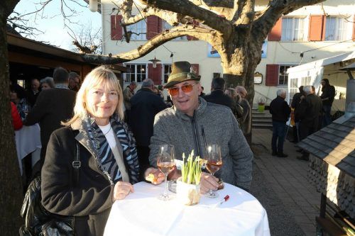 Marianne und Albert Schickmayr fanden sich ebenso ein. 