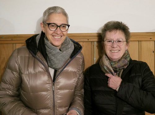 Monika Tamerl und Eva Kohler.