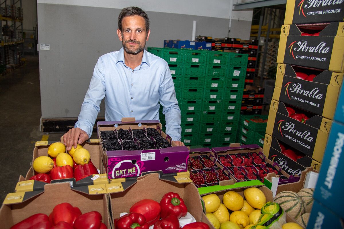 Patrick Grabher ist Geschäftsführer von FruchtExpress Grabher. ⇒VN