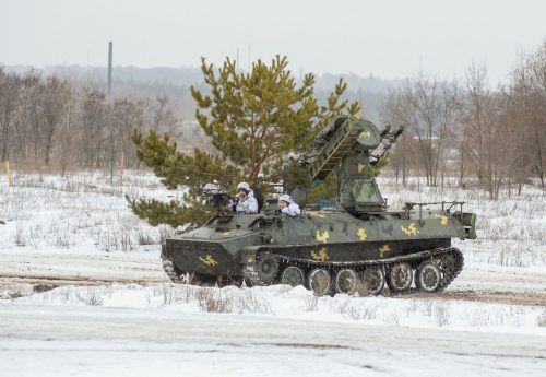 Seitens der Ukraine soll der Umgang mit Raketen und Panzerabwehrwaffen geprobt werden.  AFP