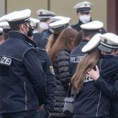 Gedenkfeier für getötete Polizisten