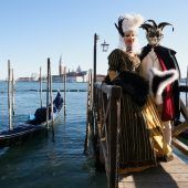 Reduziertes Programm beim Karneval in Venedig