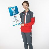 Im neuen Kleid bei Olympia