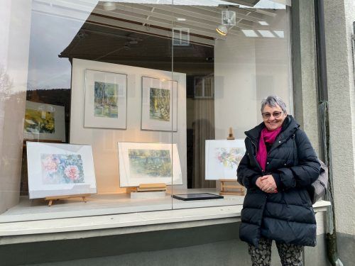 Wechselnde Künstler präsentieren bei „kunstvoll frastanz“ ihre Werke. In den nächsten Wochen zeigt u.a. Berghild Janetschek ihre Aquarellmalereien.  Marktgemeinde Frastanz
