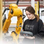 Robotik als spannendes Berufsfeld gewählt