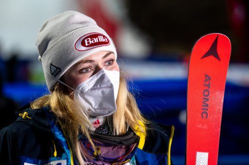 Zweimal Olympiagold (2014 bzw. 2018) nennt US-Skistar Mikaela Shiffrin bereits ihr Eigen. gepa
