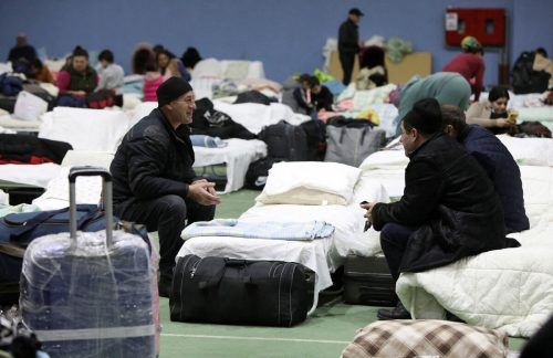 100.000 von 360.000 geflohenen Ukrainern blieben bislang in dem Kleinstaat.
