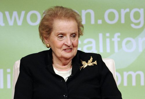 Albright erlag am Mittwoch einem Krebsleiden. AFP/Delmas