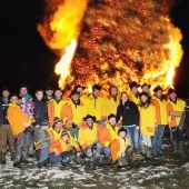 Ein Feuer der Hoffnung in Fußach