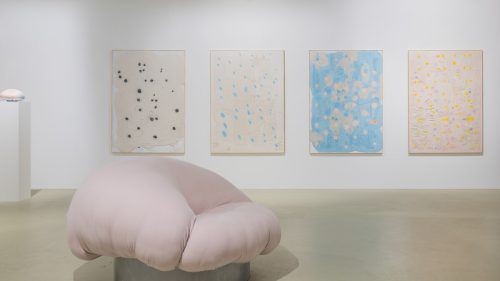 Arbeiten der Vorarlberger Künstler Bernhard und Mathias Garnitschnig in der Galerie c.art in Dornbirn.  florian raidt