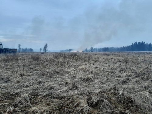 Brandursache war ein Artillerieschießen des Heeres.  APA/BUNDESHEER