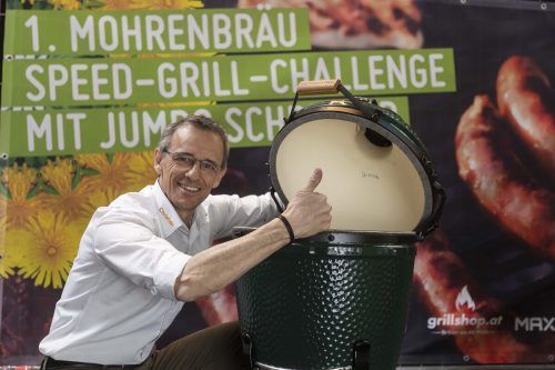 Christian Madlener wird den Teams beim Speed-Grill-Wettbewerb unterstützend zur Seite stehen.  VN/Paulitsch