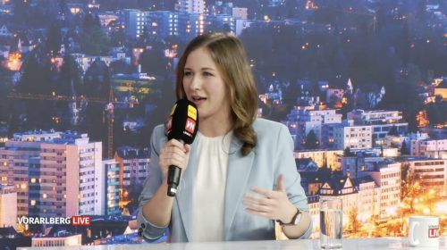 Claudia Plakolm bei Marc Springer bei Vorarlberg LIVE.